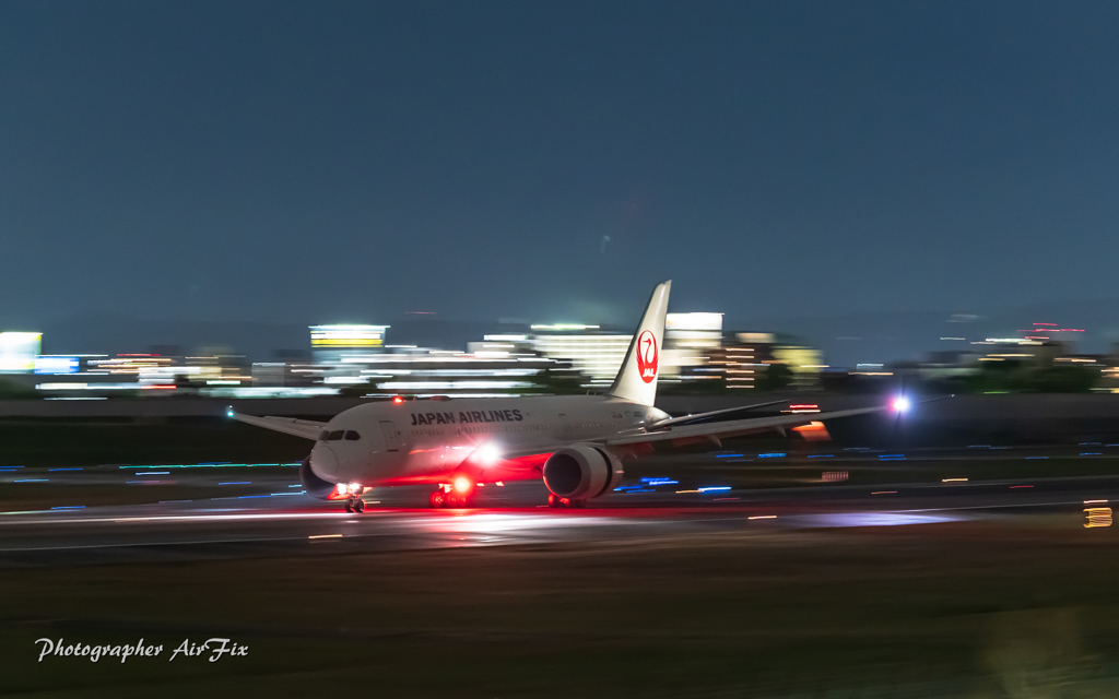 JAL B787 到着 Ⅱ