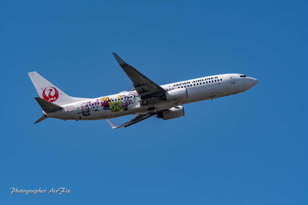 JAL JA330J 空へ