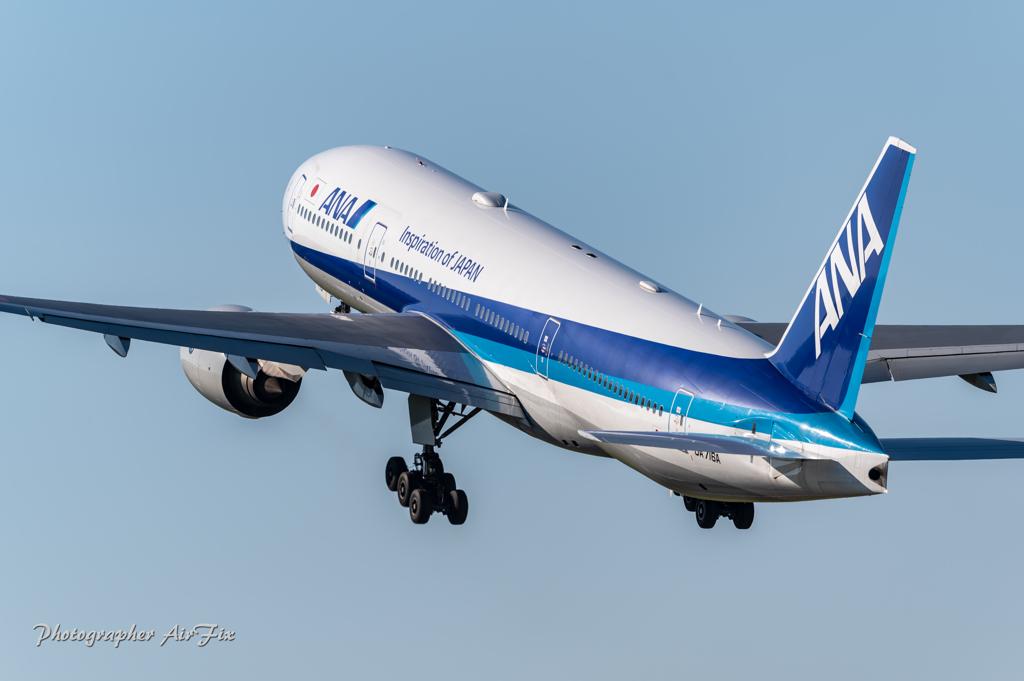 JA716A Takeoff
