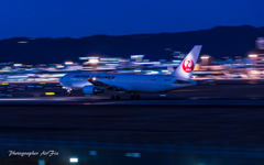 JAL JA823J 流し