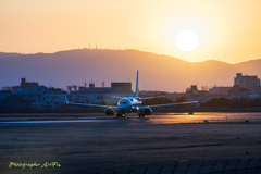 旅立ちの朝・・・・
