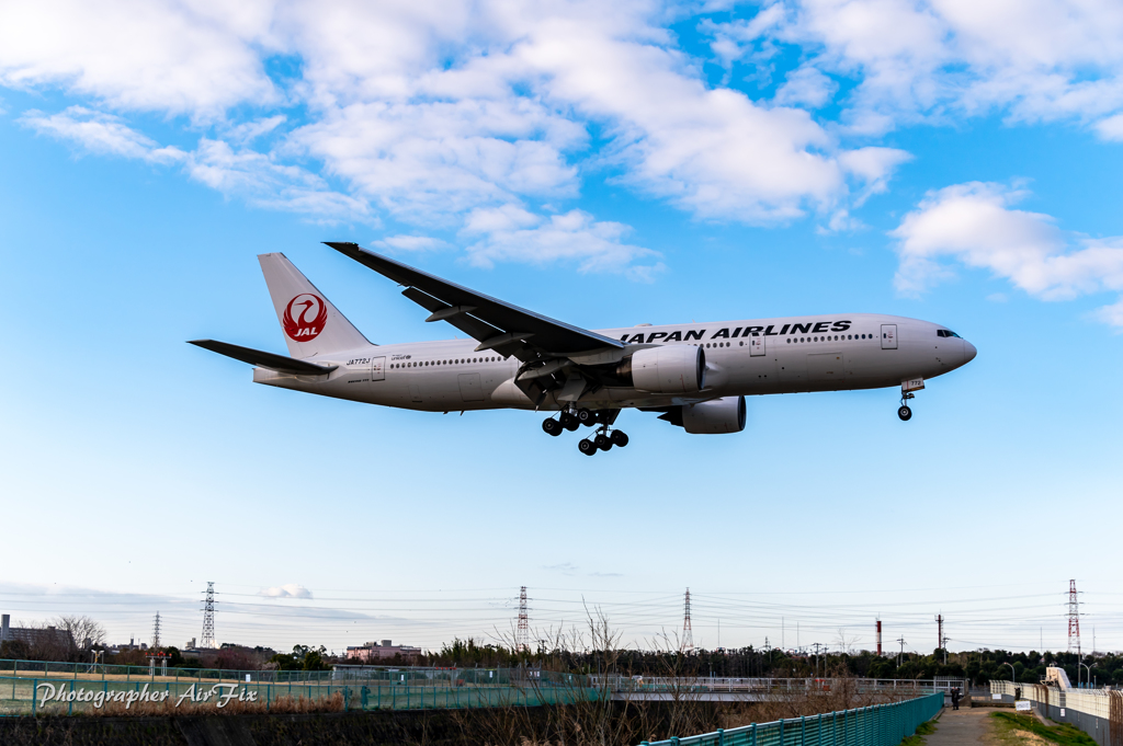 Senrigawa in JAL JA772J ②
