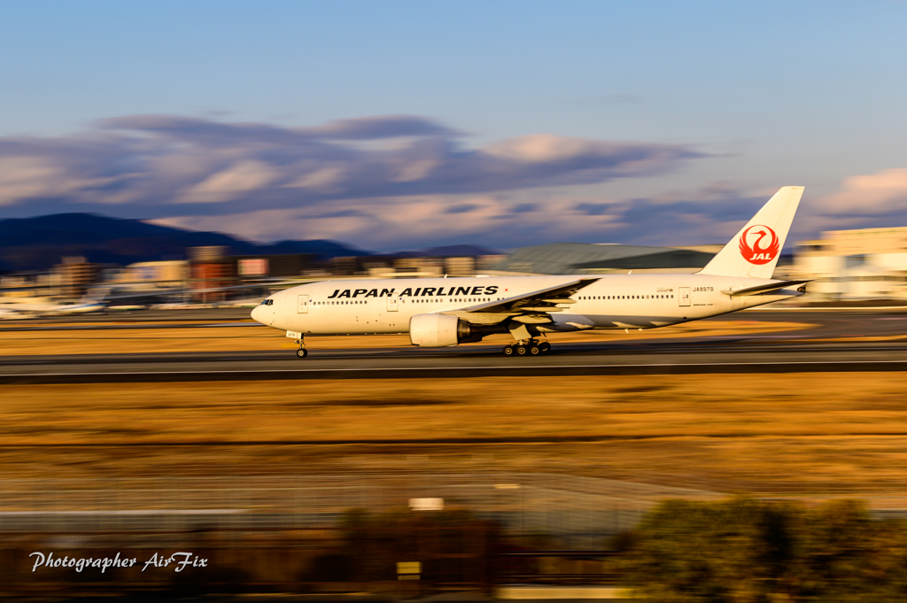 JAL JA8979 Take-off流し