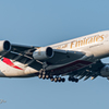 Emirates A380 in NRT