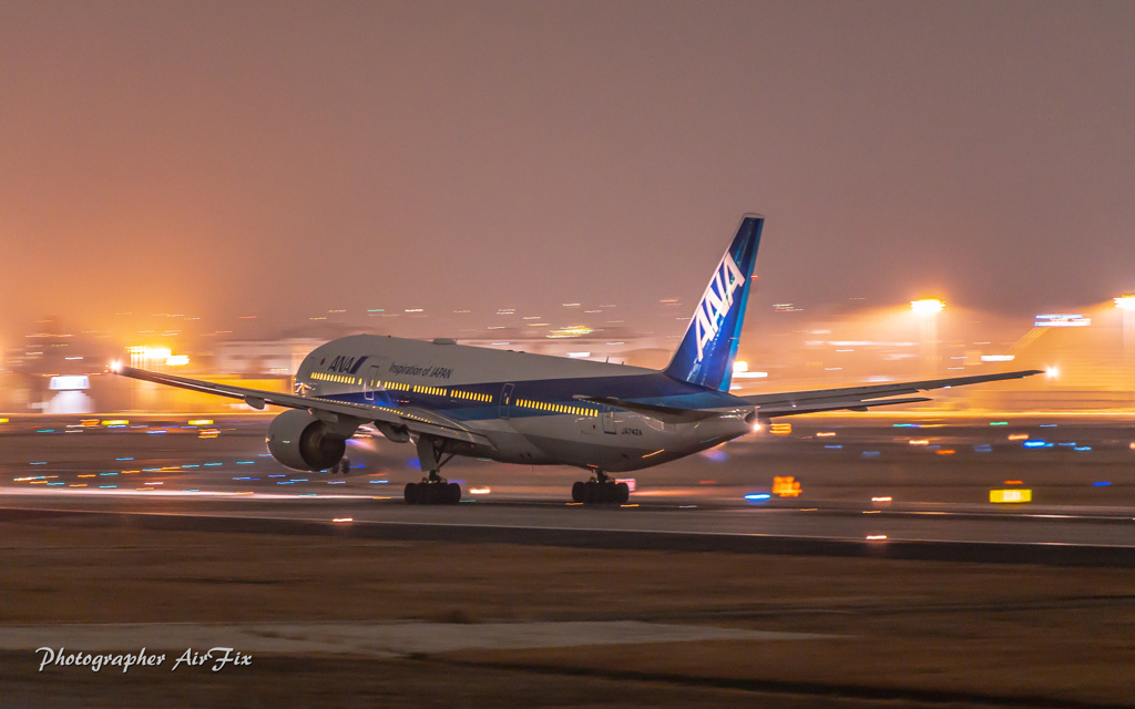 Departure ANA JA742A Ⅱ