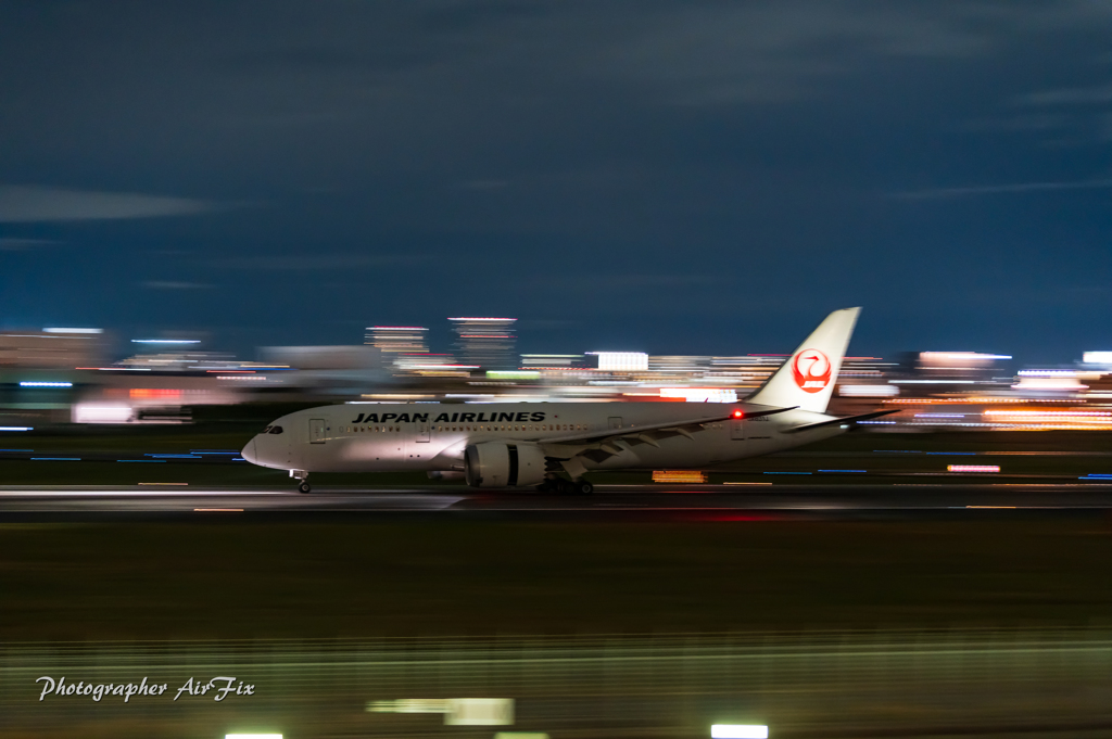 JAL B787 到着 Ⅲ