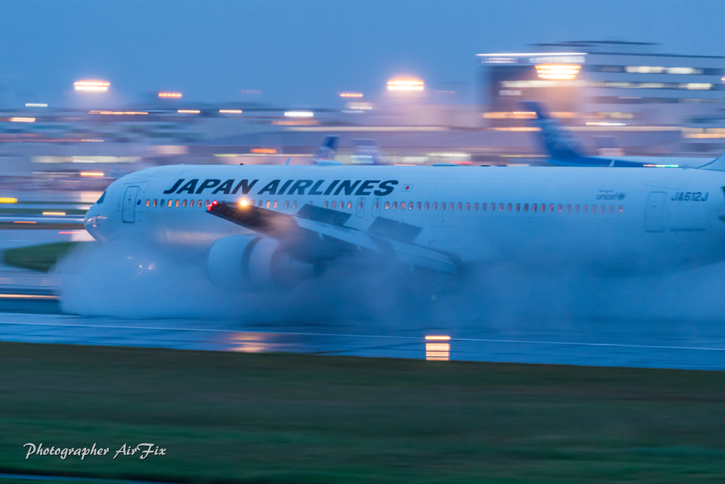 Bad weather in ITM JA612J