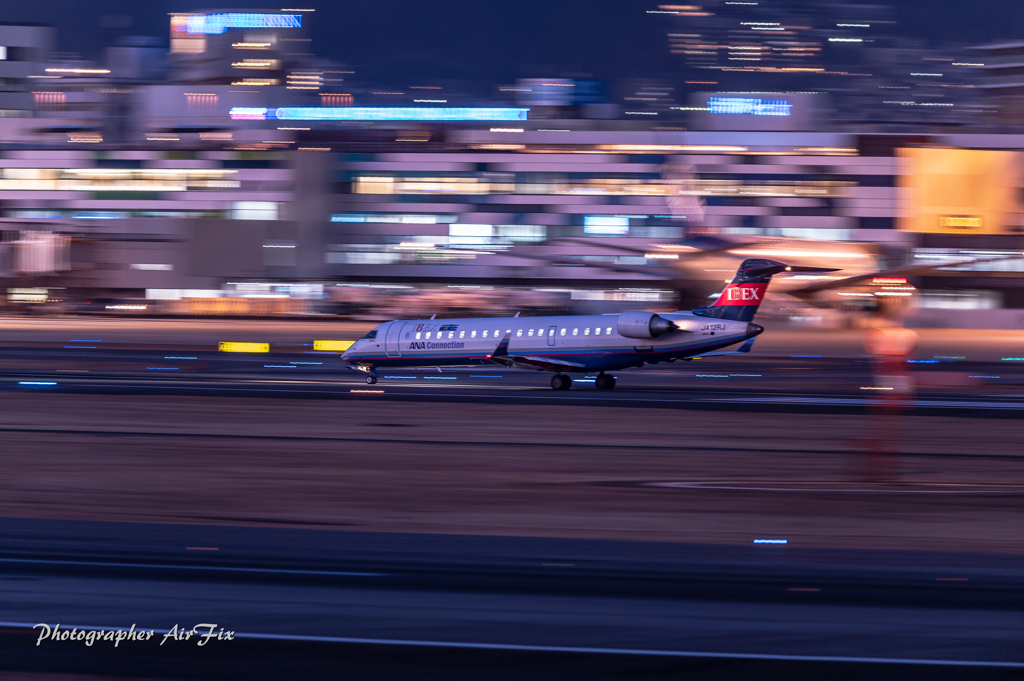 流し撮り IBEX JA12RJ