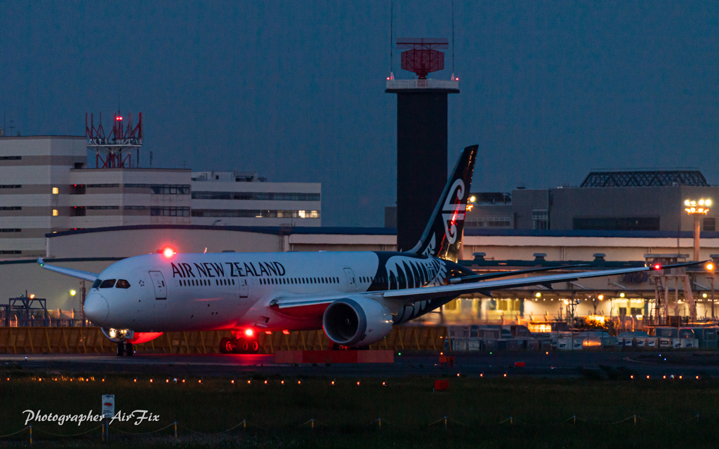 NRT さくらの山 AIR NEW ZEALAND B8