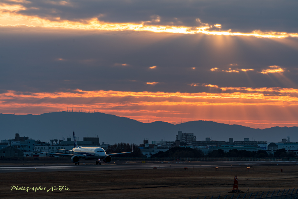 新年の空港 No4