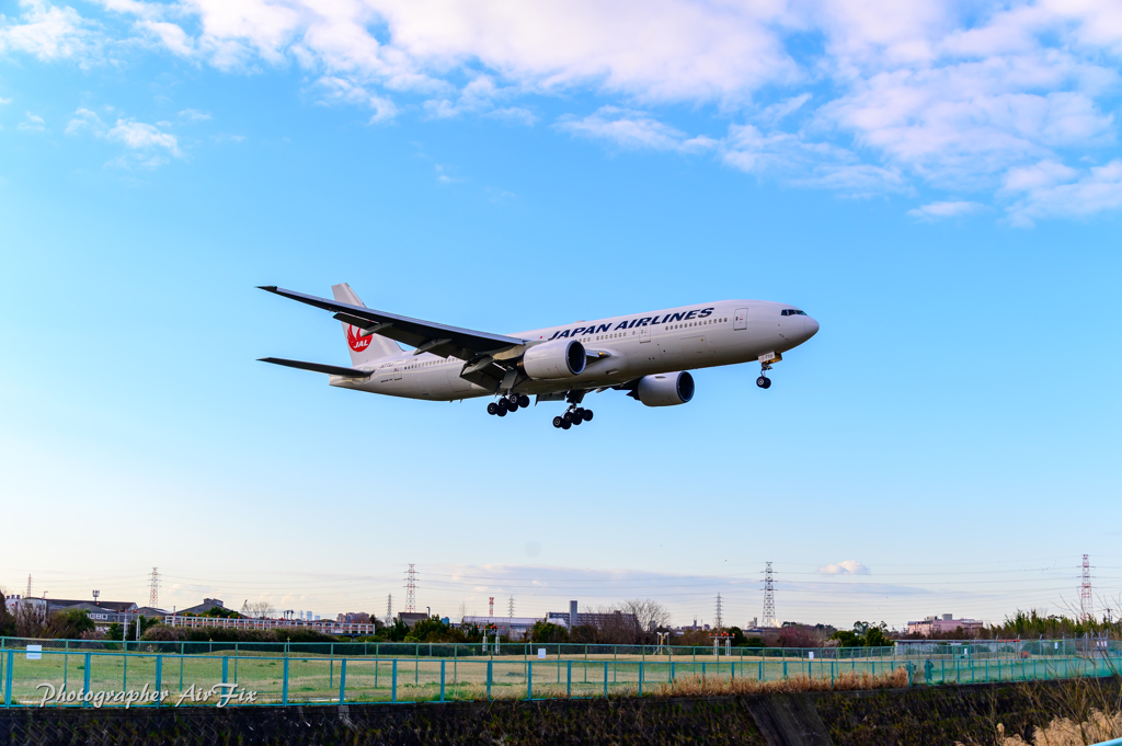 JAL JA772J in Senrigawa