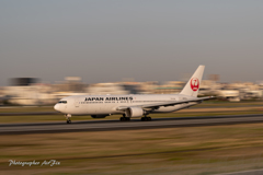 JAL JA612J 離陸流し