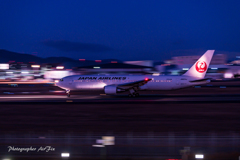 JAL JA623J流し