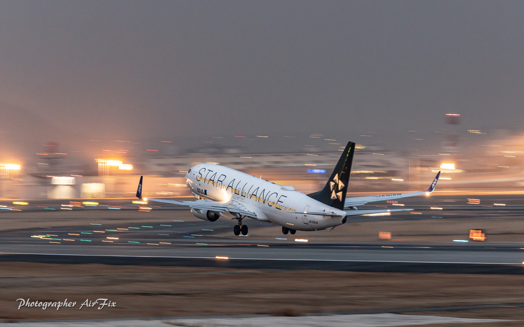 Departure ANA JA51AN Ⅳ