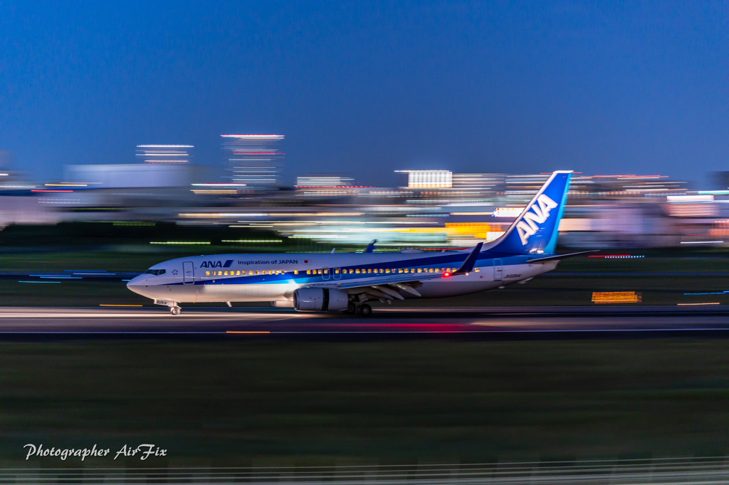 Approach panning of JA62AN
