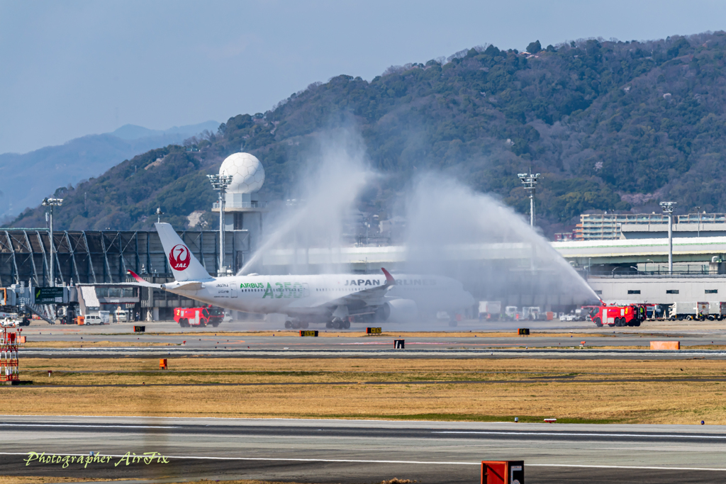 A350 就航 7（大阪へいらっしゃ～～～い！）