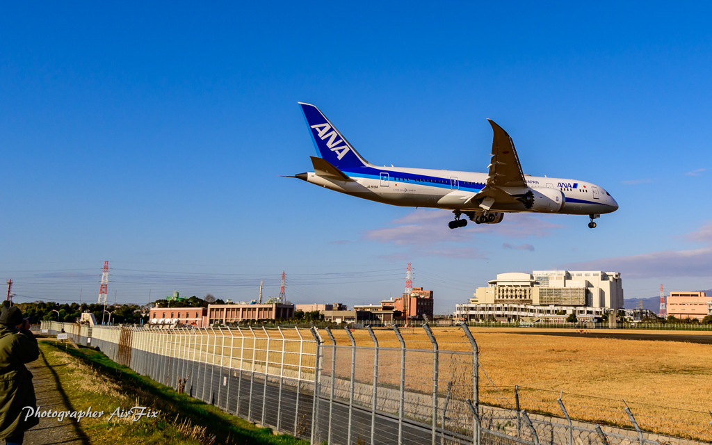 Senrigawa in ANA JA819A DREAM LINER