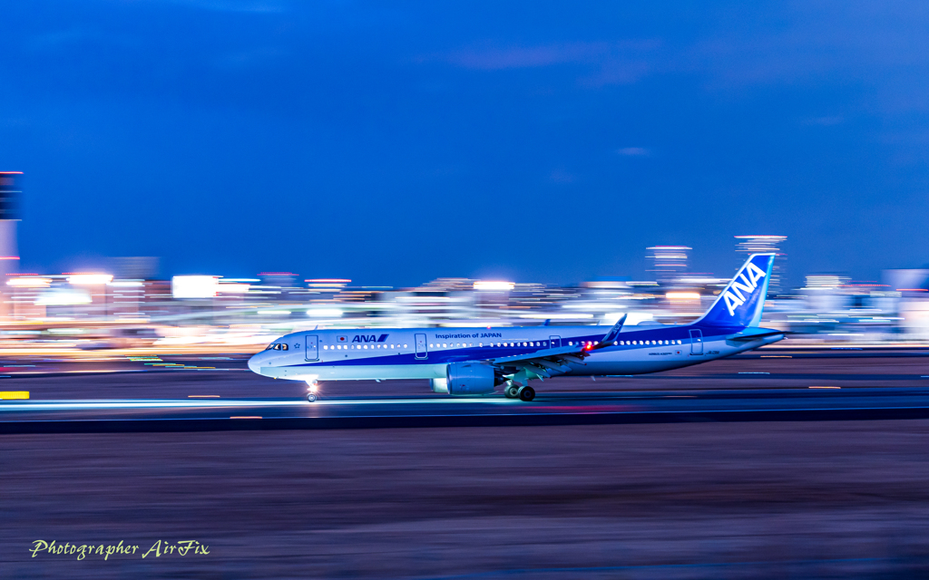ANA A321neo流し（自粛宣言延長‼）