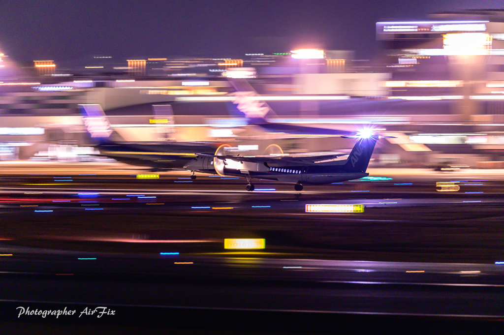 ANA DHC-8 流し