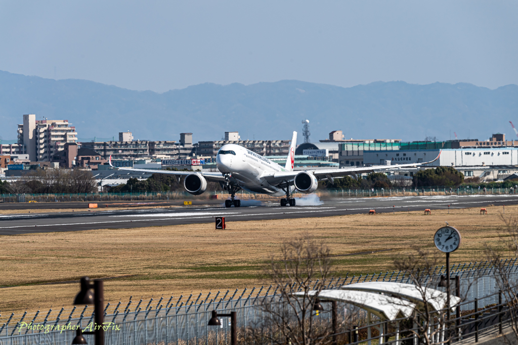 A350 就航 3（大阪へいらっしゃ～～～い！）