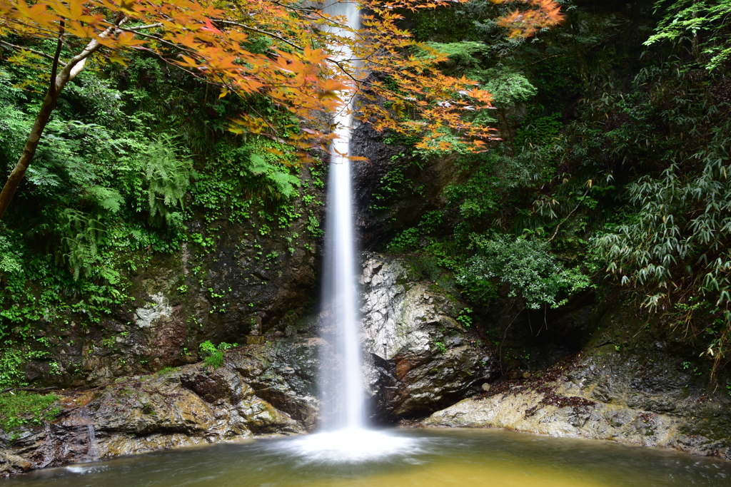 投石の滝