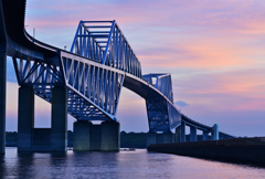 夕陽の東京門橋