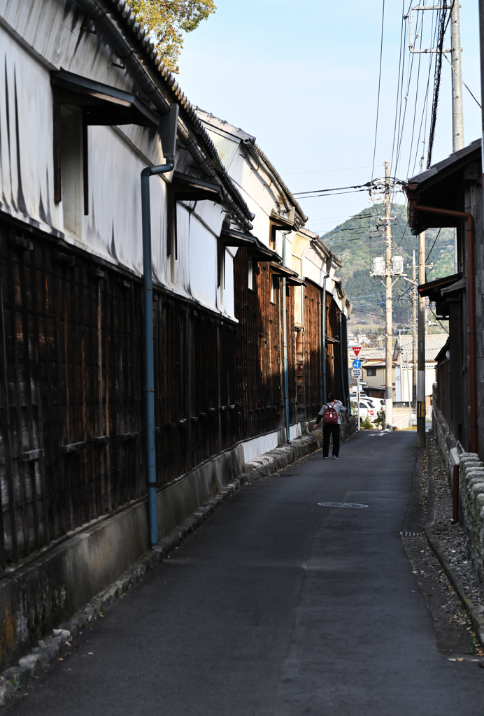 蔵の路地