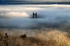 雲海と橋