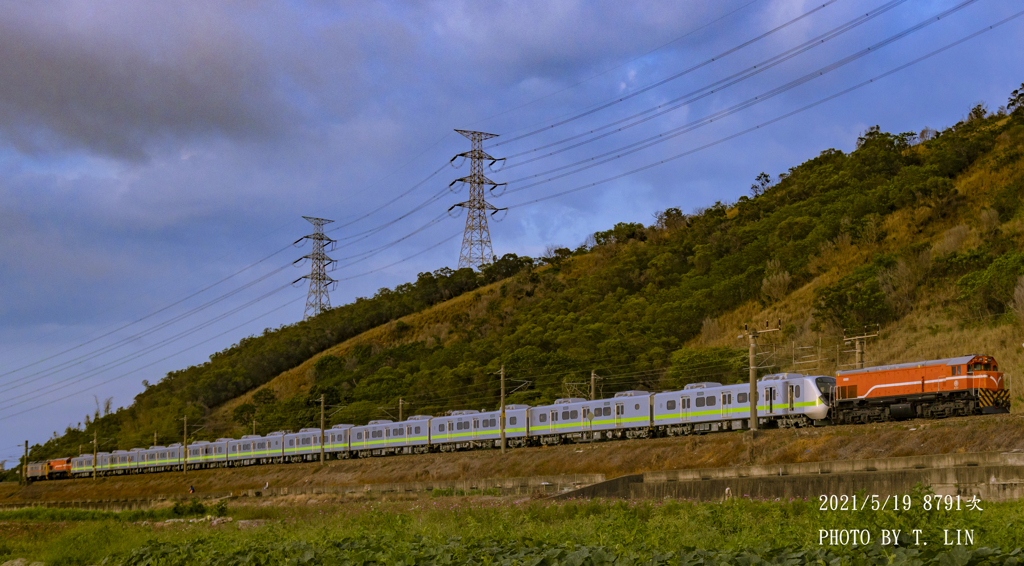 EMU900型904編成回送列車　その5
