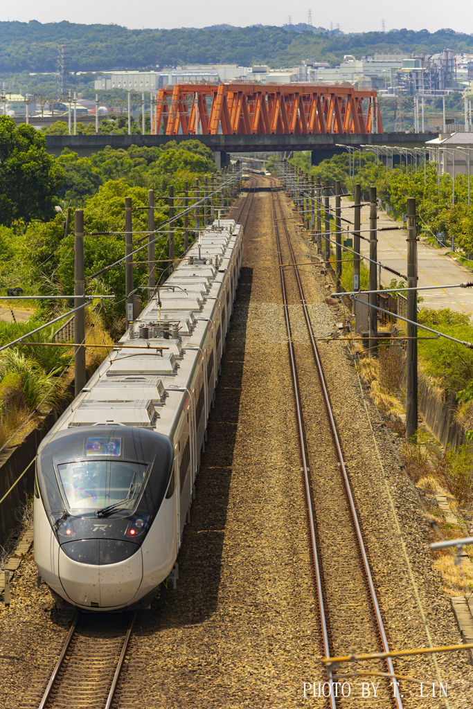 今日のEMU3000型の試運転①