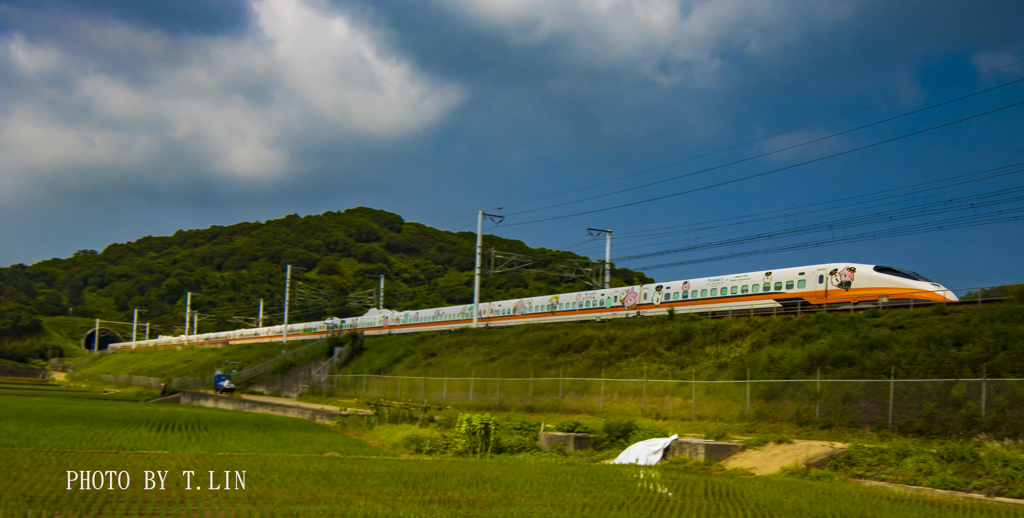 青空の下で