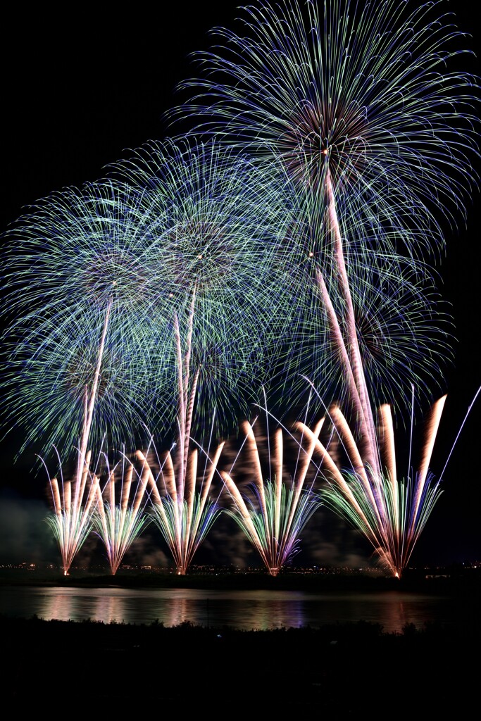 2019 長岡大花火大会～ベスビアス超大型スターマイン③