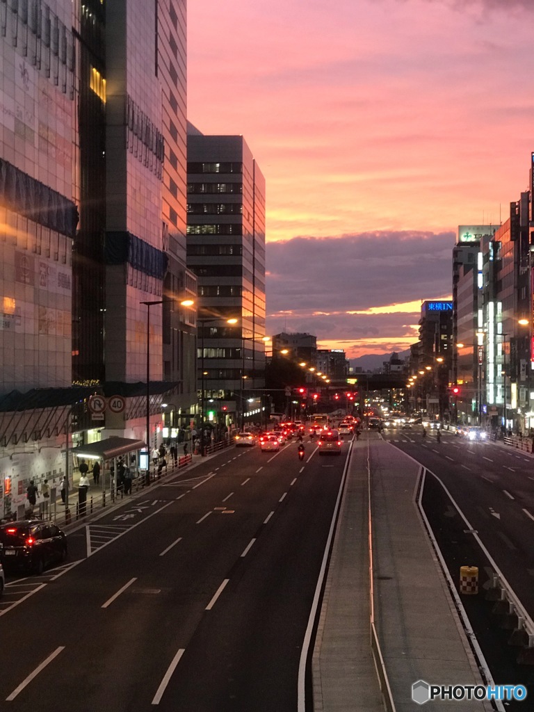 夕焼け空