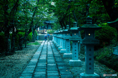 灯篭参道