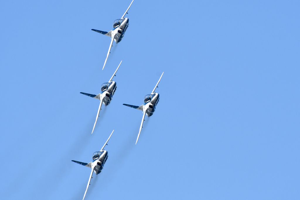 入間航空祭2024 ブルーインパルス