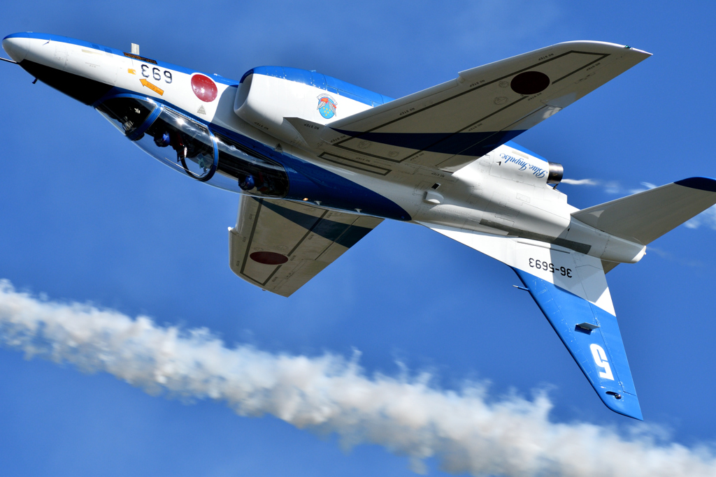 入間航空祭2024 ブルーインパルス