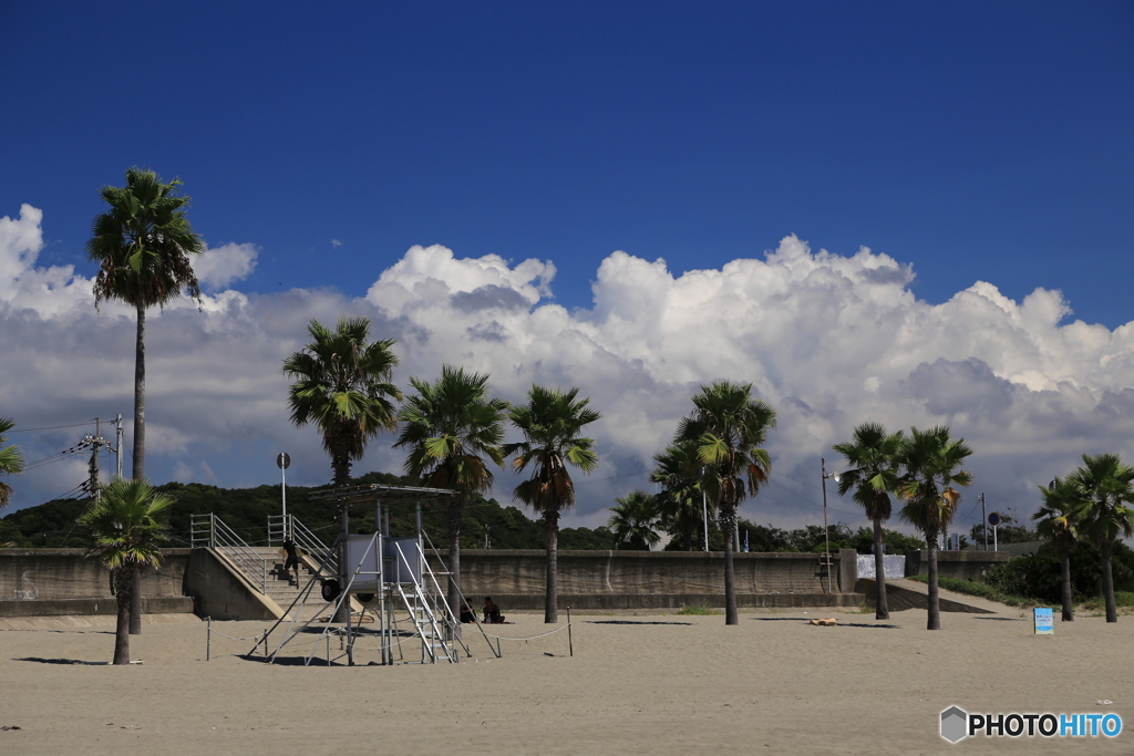 夏の終わり海岸