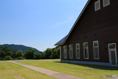 夏の静かな草原