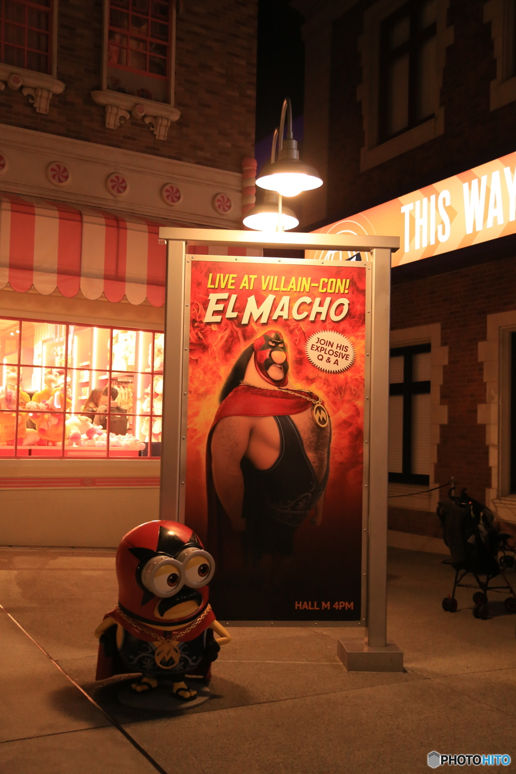 ユニバーサルスタジオ夜景