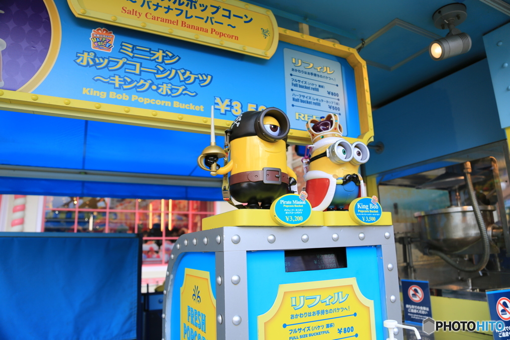 ミニオンポップコーンBOX