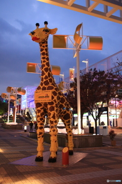 レゴブロックのキリン