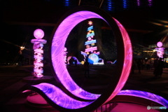 海遊館リボンライトアップ