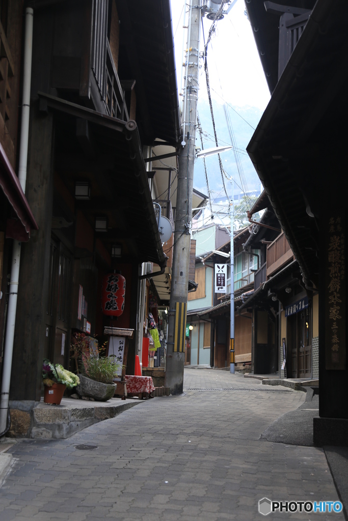 街並み温泉街