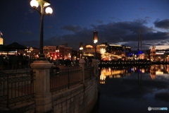 ユニバーサルスタジオジャパン夜景