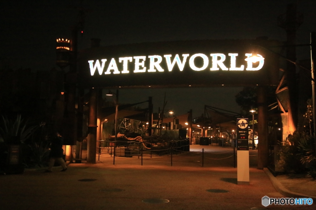 ユニバーサルスタジオ夜景