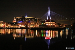 ユニバーサルスタジオ夜景