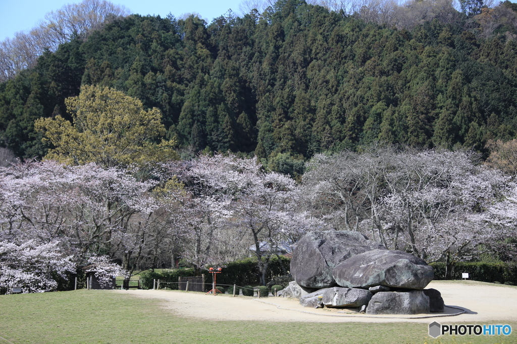 明日香村　石舞台古墳