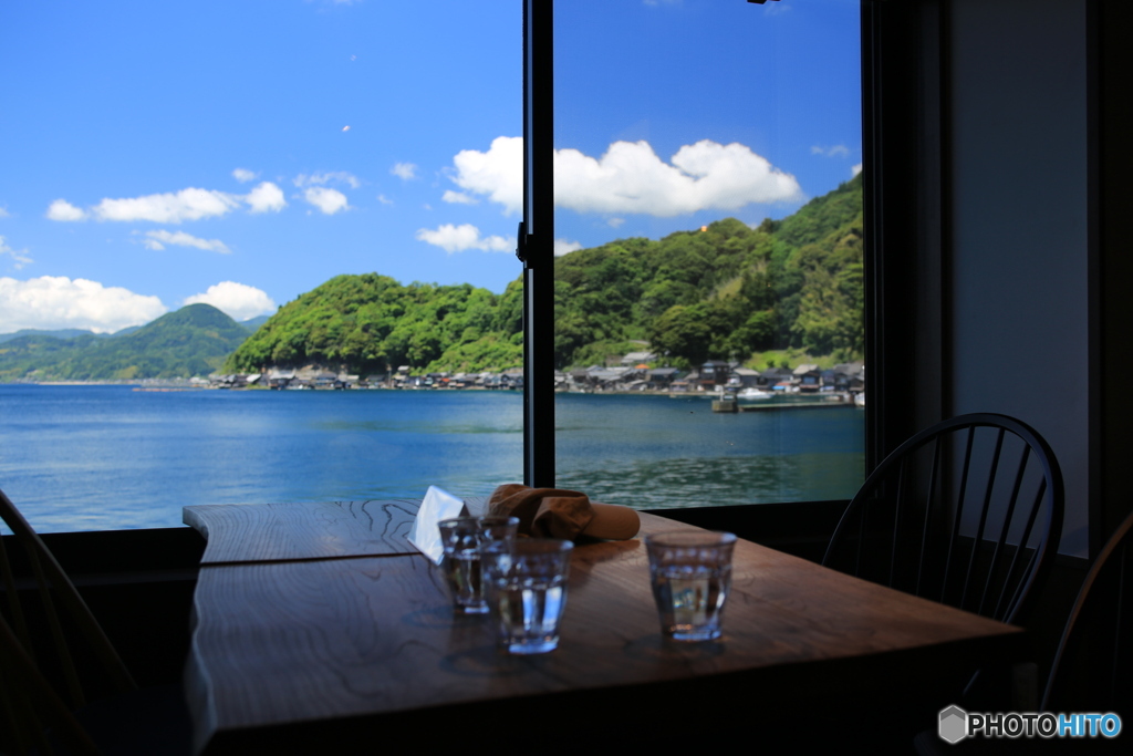 海辺のカフェ