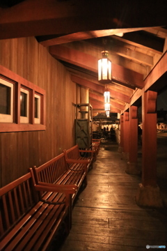 ユニバーサルスタジオの夜景