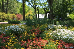 春の花園